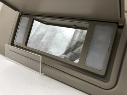 2018-2020 Buick Regal Passenger Sun Visor Gray Illuminated Gray OEM B01B02001