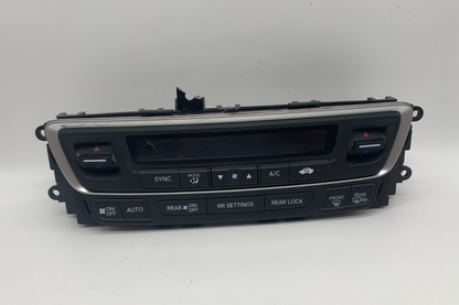 2016-2018 Honda Pilot AC Heater Climate Control Temperature Unit OEM A02B41010