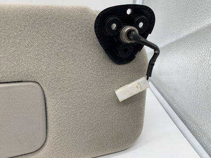 2005-2010 Toyota Sienna Passenger Sun Visor Gray Illuminated D01B20031