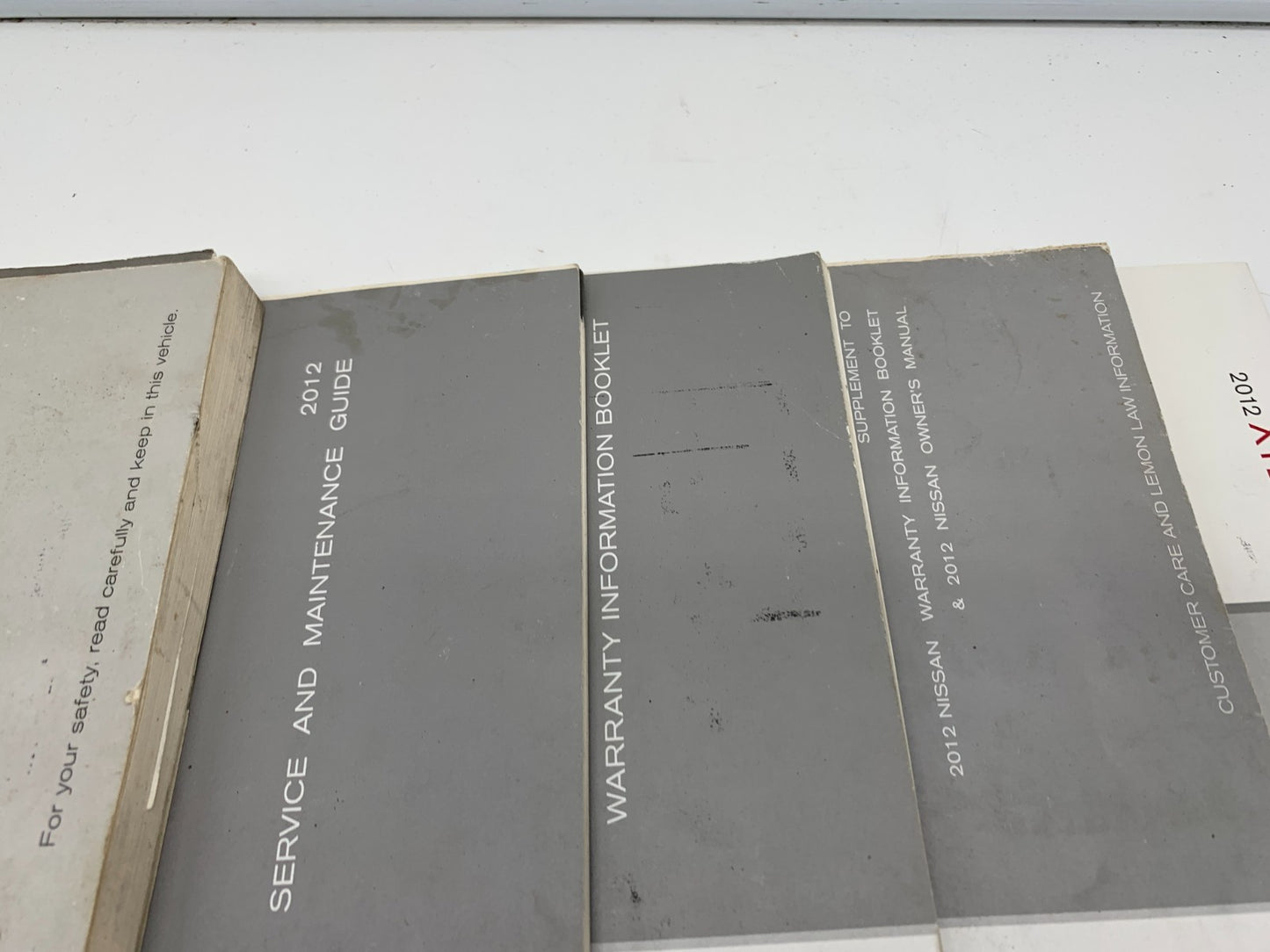 2012 Nissan Xterra Owners Manual Set OEM