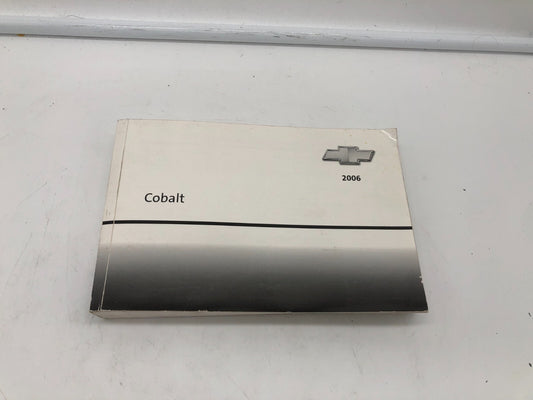 2006 Chevrolet Cruze Owners Manual OEM C02B40002