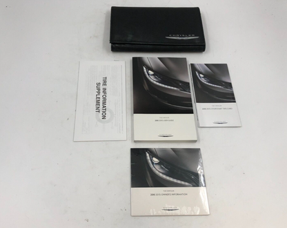 2015 Chrysler 200 Owners Manual with Case OEM C03B68011