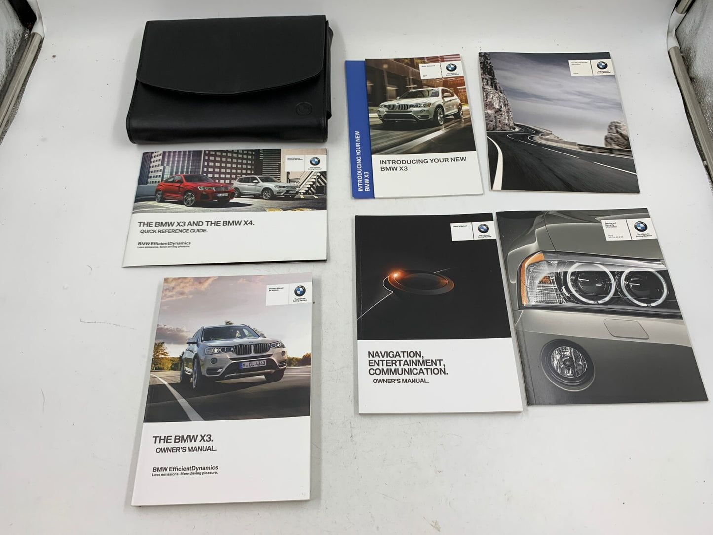 2013 BMW X3 Owners Manual Set with Case OEM C03B50010
