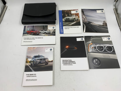 2013 BMW X3 Owners Manual Set with Case OEM C03B50010
