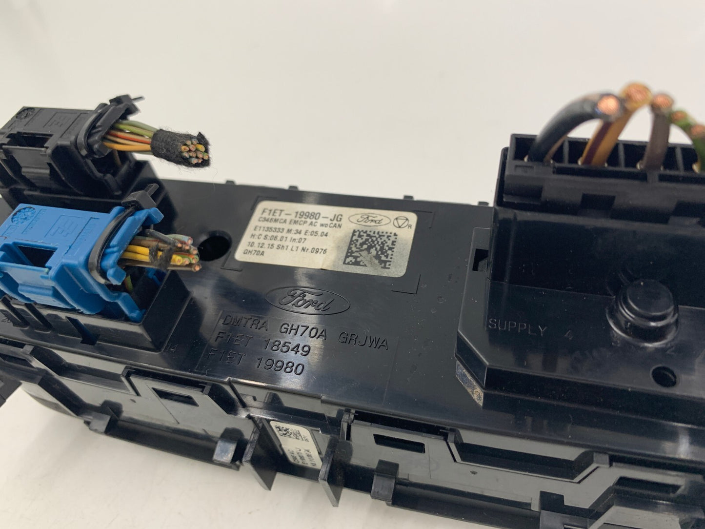 2015-2018 Ford Focus AC Heater Climate Control Unit OEM F1ET-19980-JG