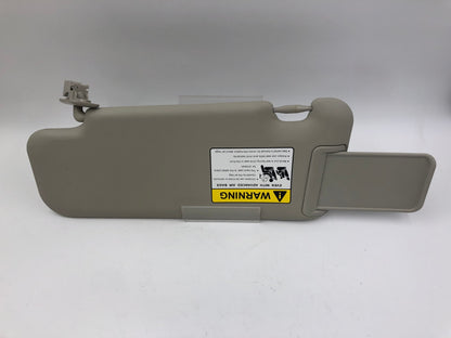 2014-2018 Mazda 3 Passenger Sun Visor Gray Illumination OEM D04B41003
