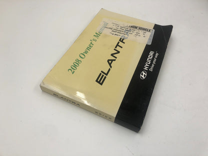 2008 Hyundai Elantra Owners Manual OEM D04B27036