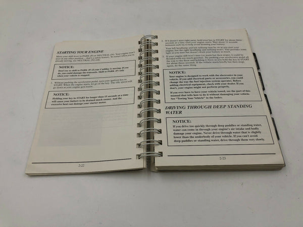 1995 Cadillac Deville Owners Manual Set with Case OEM K02B15006