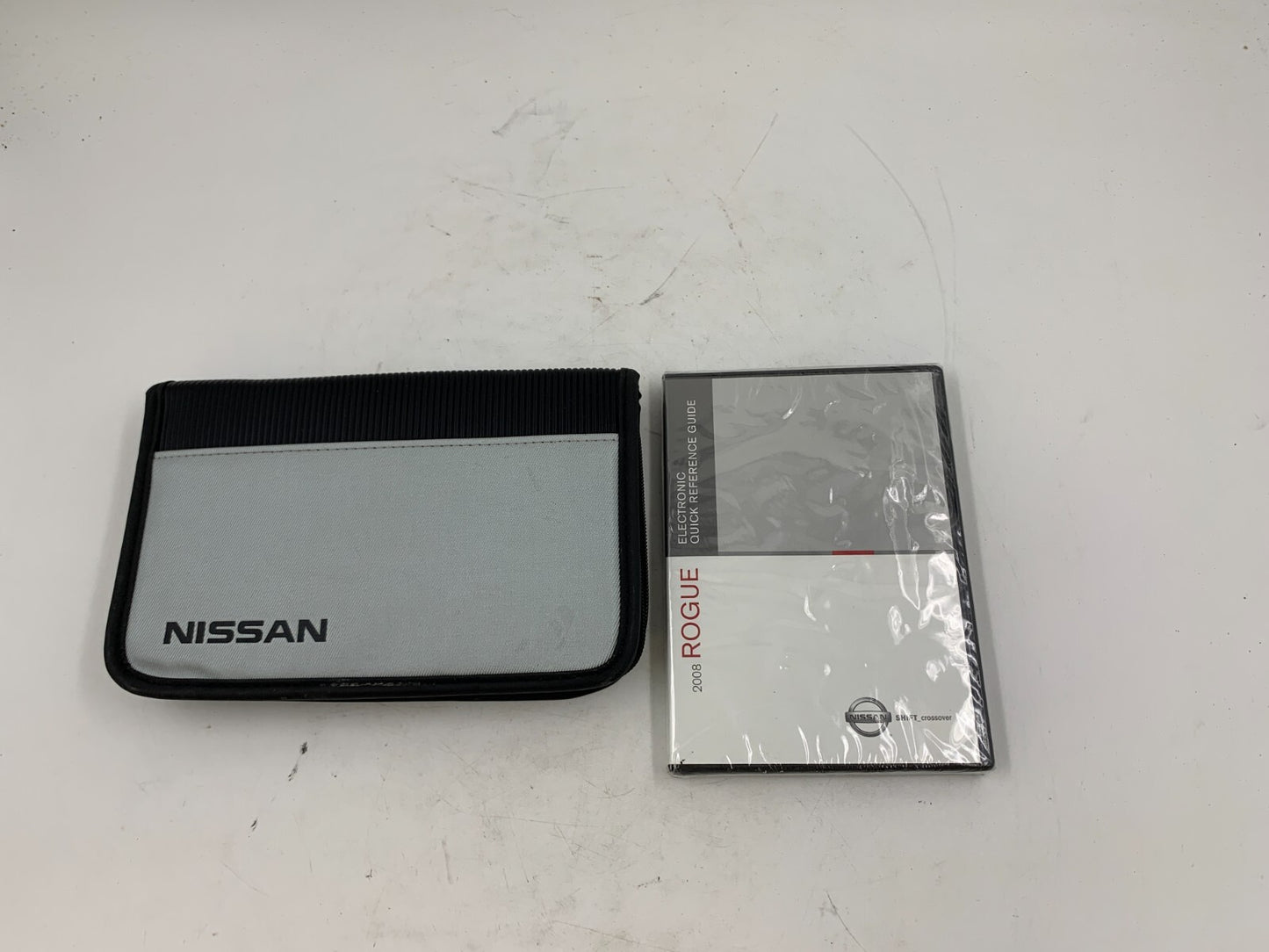 2008 Nissan Rogue Owners Manual Case & DVD Only OEM A01B17087