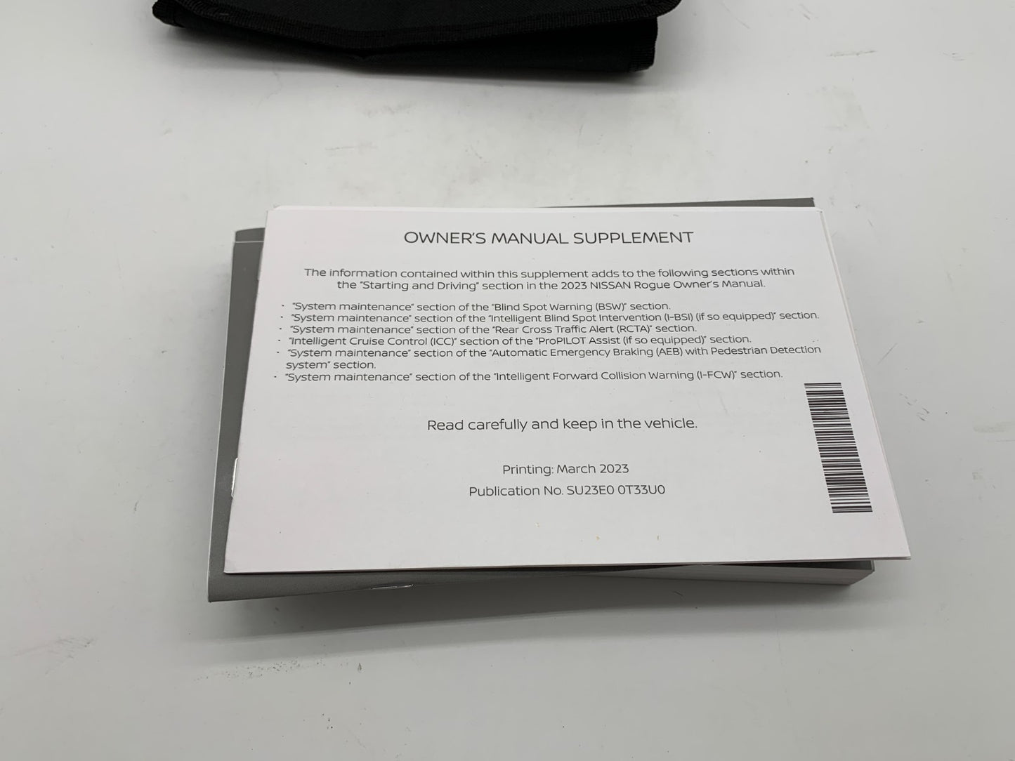 2023 Nissan Rogue Owners Manual Set OEM B04B25008