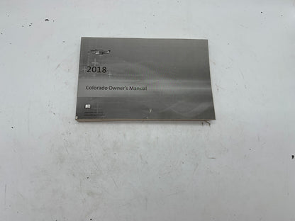 2019 Chevrolet Colorado Owners Manual OEM B03B51018
