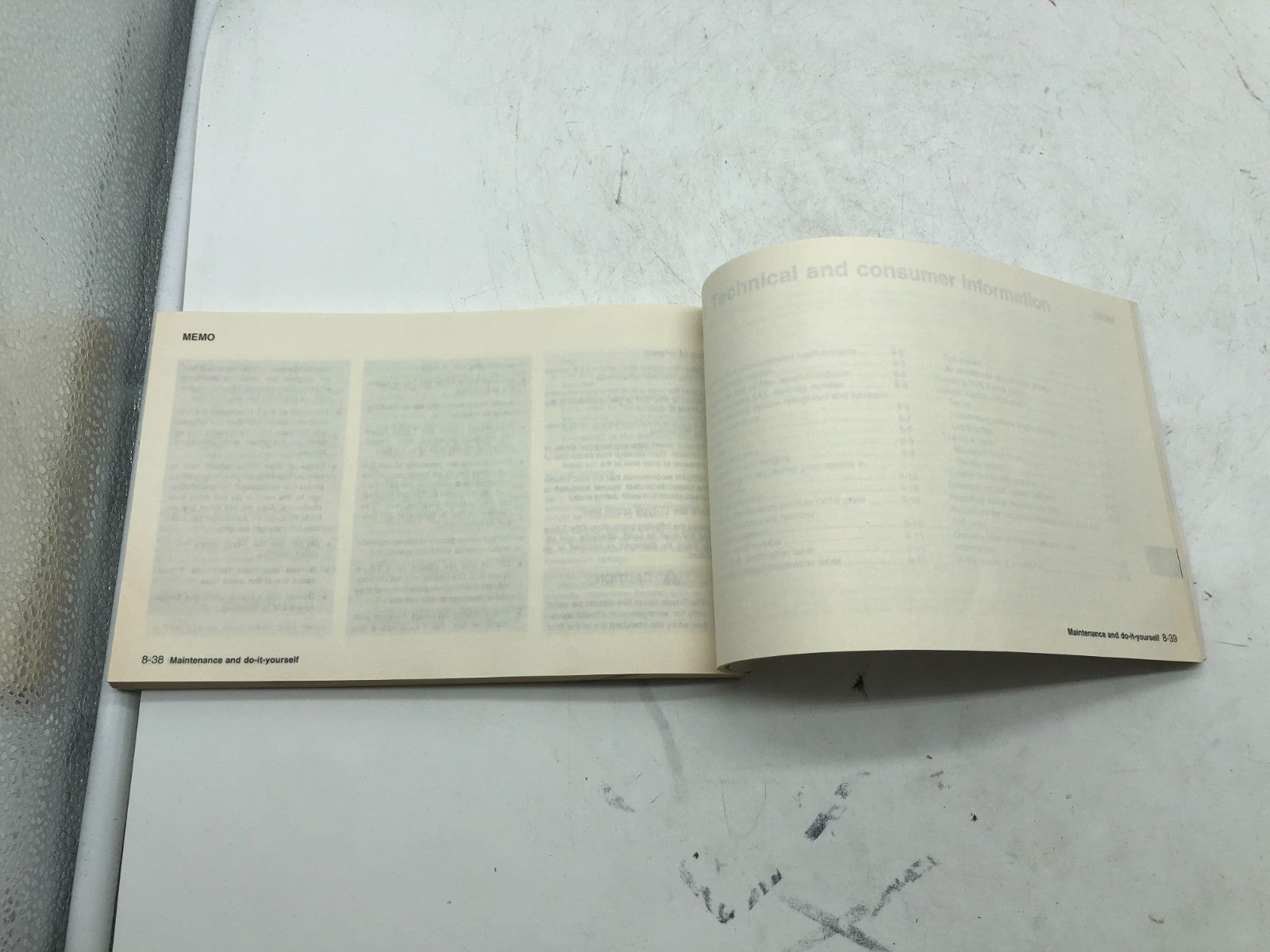 2003 Nissan Maxima Owners Manual OEM C02B44006