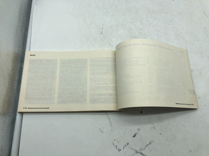 2003 Nissan Maxima Owners Manual OEM C02B44006