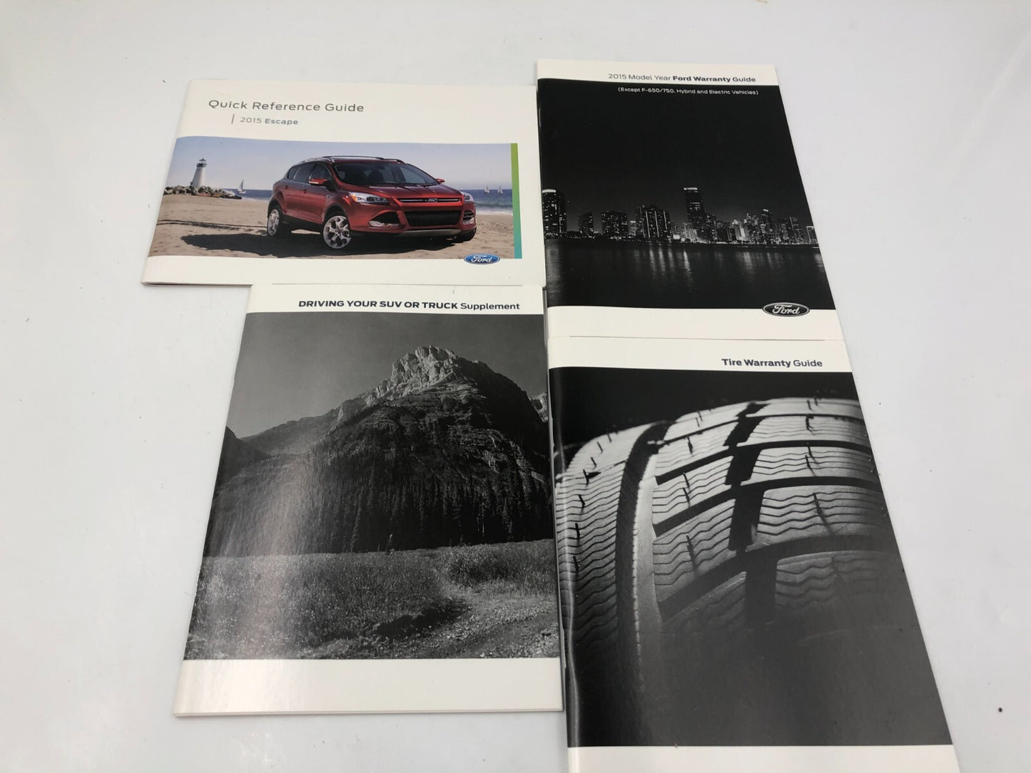 2015 Ford Escape Owners Manual Set with Case OEM B04B36045