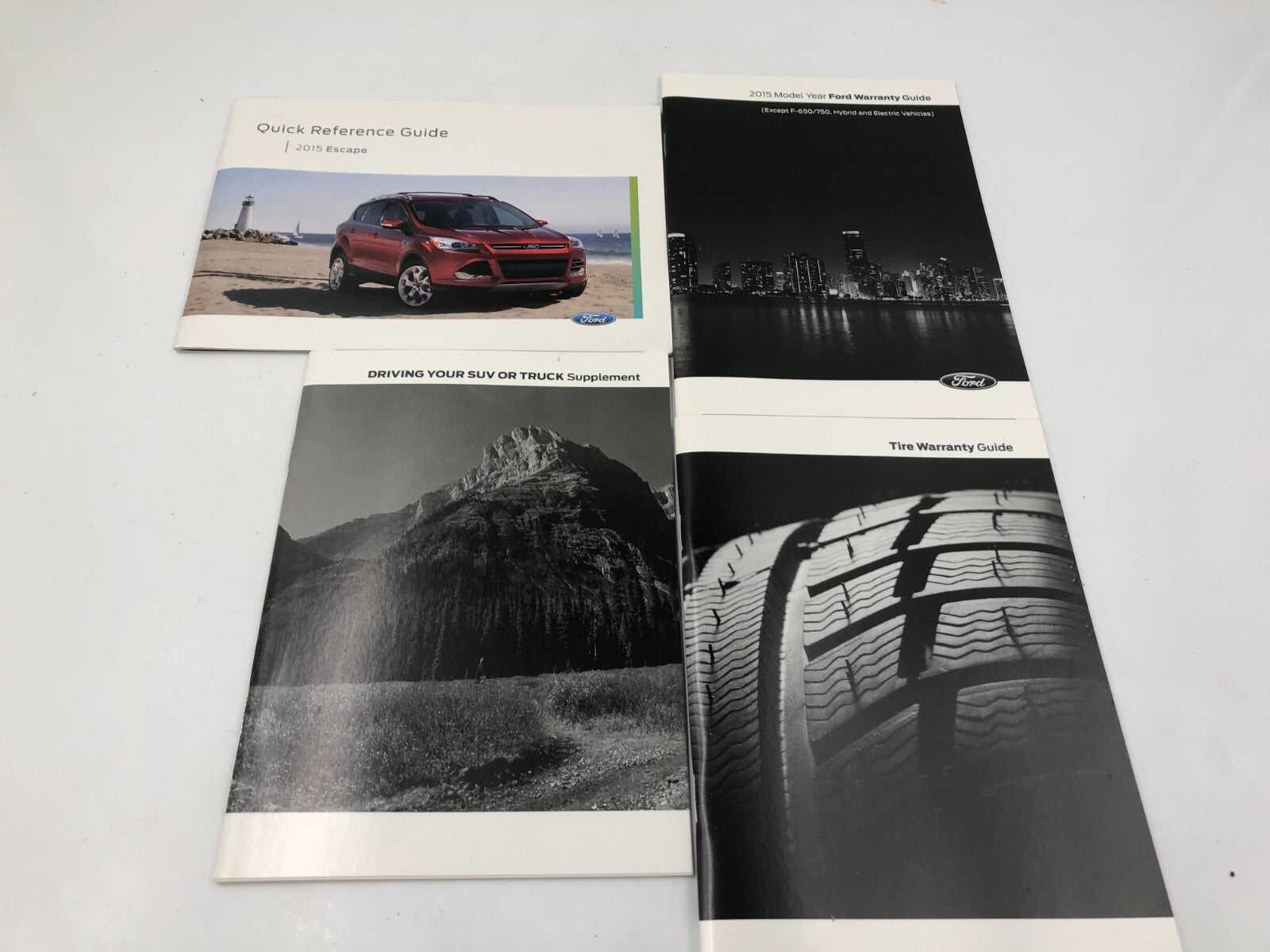 2015 Ford Escape Owners Manual Set with Case OEM B04B36045