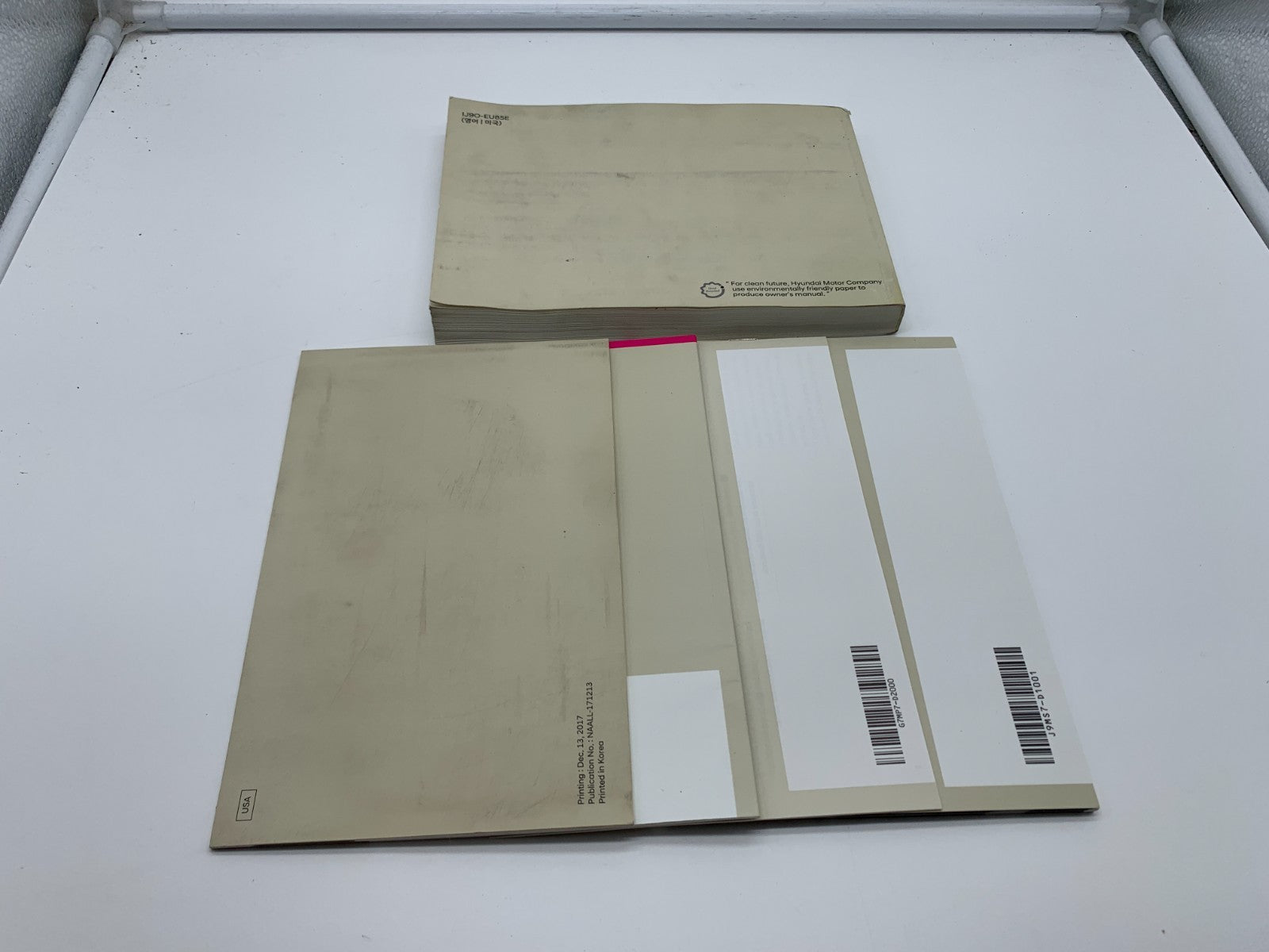 2018 Hyundai Kona Owners Manual Set OEM B04B11046