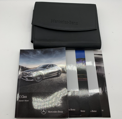 2016 Mercedes-Benz C-Class Owners Manual Set with Case OEM C04B63011