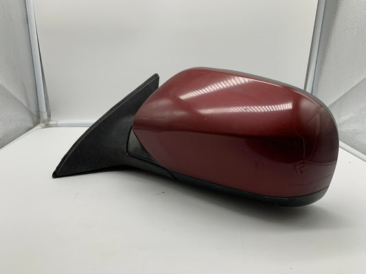 2011-2014 Subaru Legacy Driver Side View Power Door Mirror Red OEM A03B23002