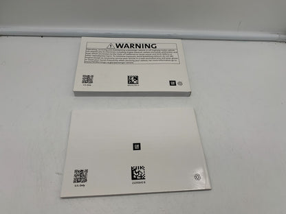 2019 Chevrolet Spark Owners Manual Set OEM B02B09084