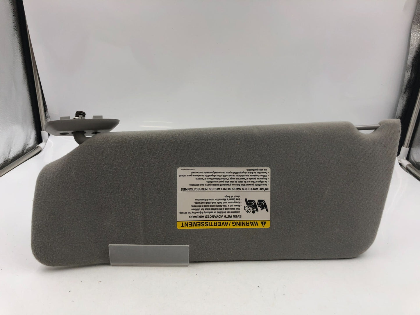 2004-2008 Ford F-150 F150 Passenger Sun Visor Gray OEM B04B40083