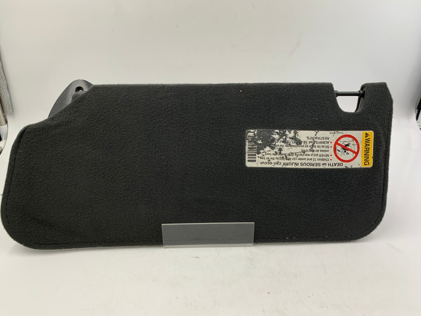 2000-2002 Chevrolet S10 Passenger Sun Visor Gray OEM A02B01027