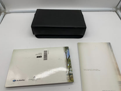 2011 Subaru Forester Owners Manual Set with Case OEM A01B44009