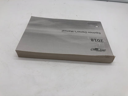 2018 Chevrolet Equinox Owners Manual OEM A01B41006