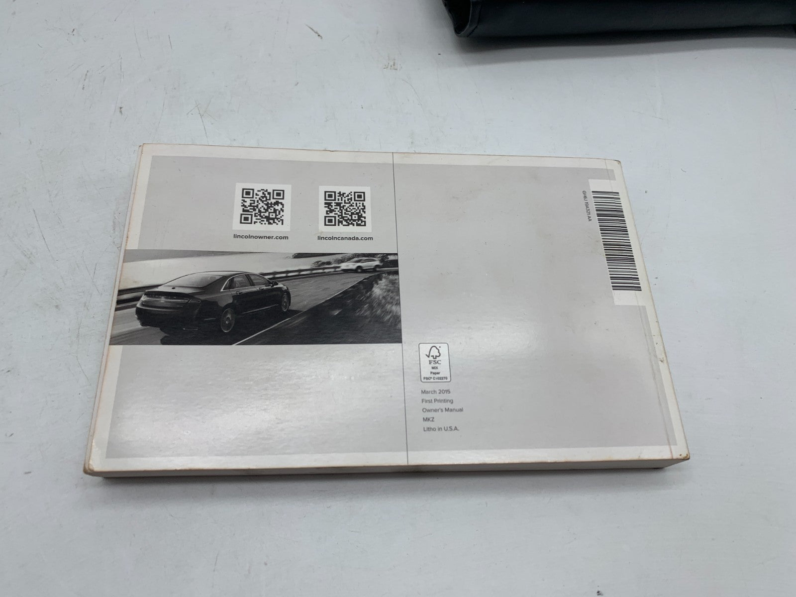 2016 Lincoln MKZ Owners Manual Set with Case OEM D03B21005