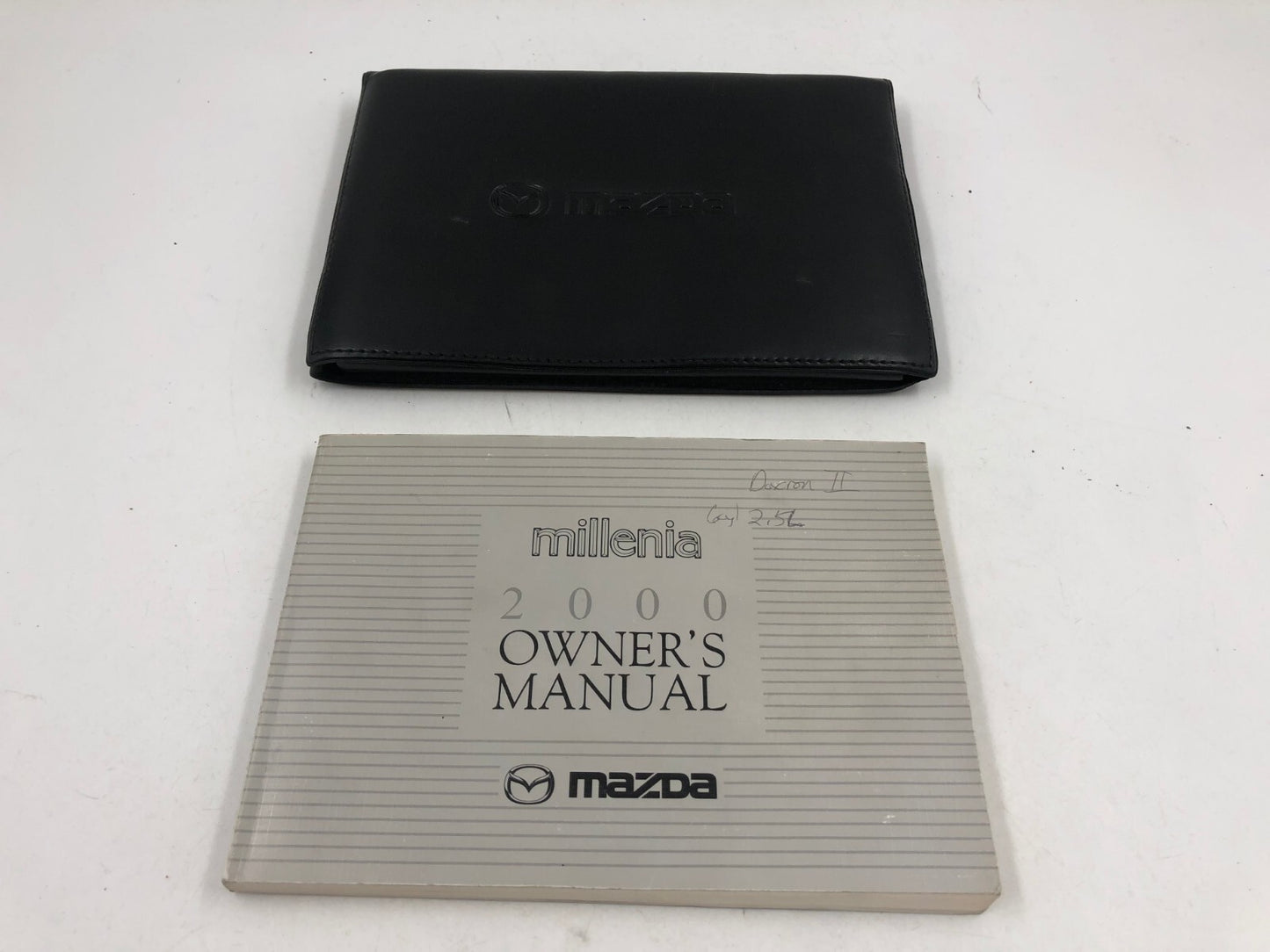 2000 Mazda Millenia Owners Manual with Case OEM D03B37088