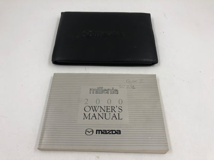 2000 Mazda Millenia Owners Manual with Case OEM D03B37088