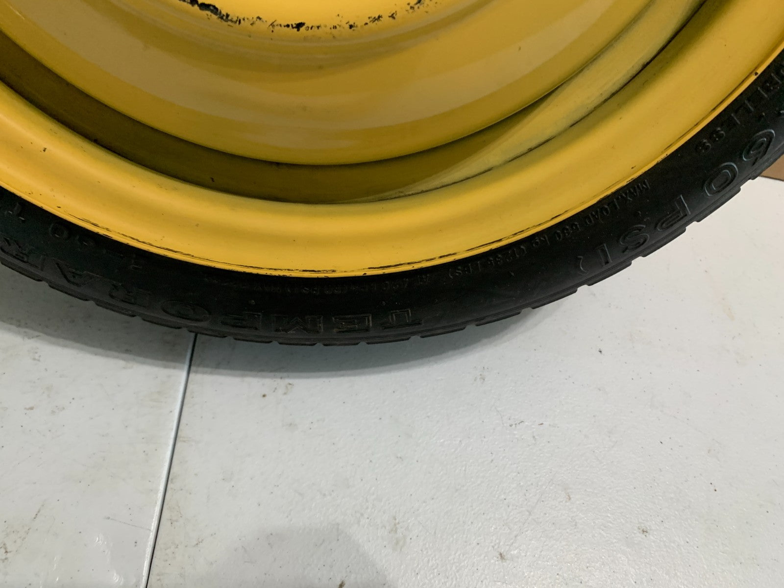 2011-2014 Mazda 2 Mazda2 14" Spare Tire Compact Donut T115/70D14