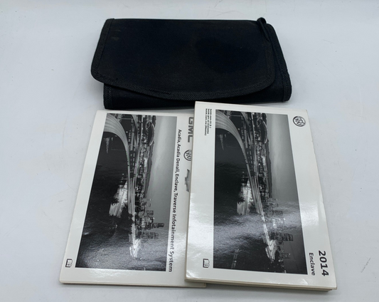 2014 Buick Enclave Owners Manual Set with Case OEM R01B34006