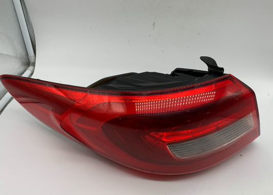 2015-2017 Hyundai Sonata Driver Side View Tail Light Taillight OEM D02B24007