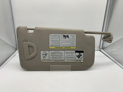 2018-2020 Nissan Rogue Driver Sun Visor Gray Illuminated OEM C03B59008