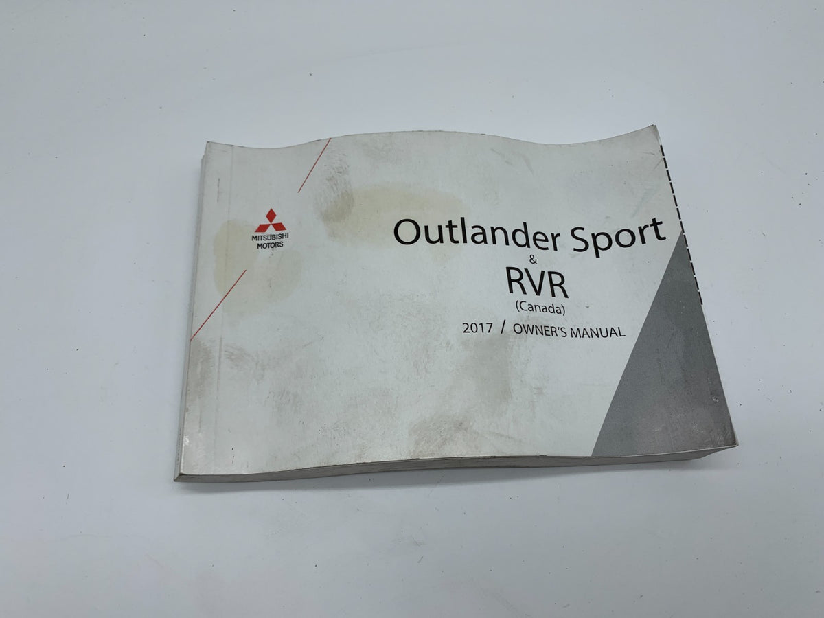 2017 Mitsubishi Outlander Owners Manual OEM A01B50014