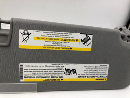 2017-2021 Chevrolet Trax Driver Sun Visor Gray OEM B02B05050