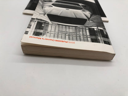 2015 Ford Fusion Owners Manual Set with Case OEM A02B50001