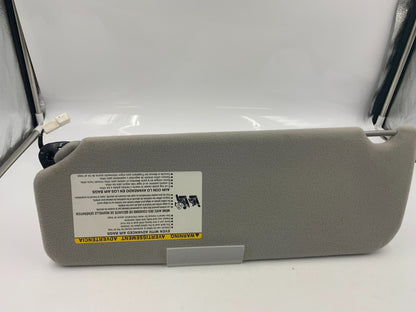 2005-2010 Toyota Sienna Passenger Sun Visor Gray Illuminated OEM B03B42046