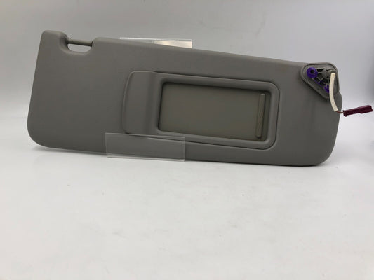 2007-2011 BMW 328i Passenger Sun Visor Gray Illuminated OEM B04B53037