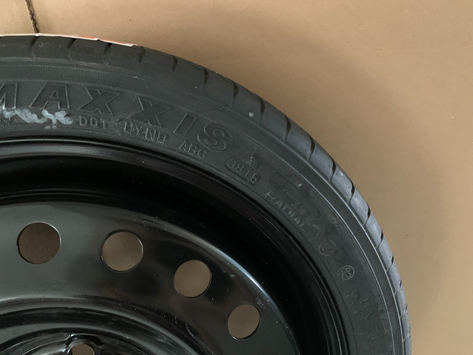 2010-2016 Buick Lacrosse 17" Spare Tire Compact Donut T125/70R17 OEM Emergency