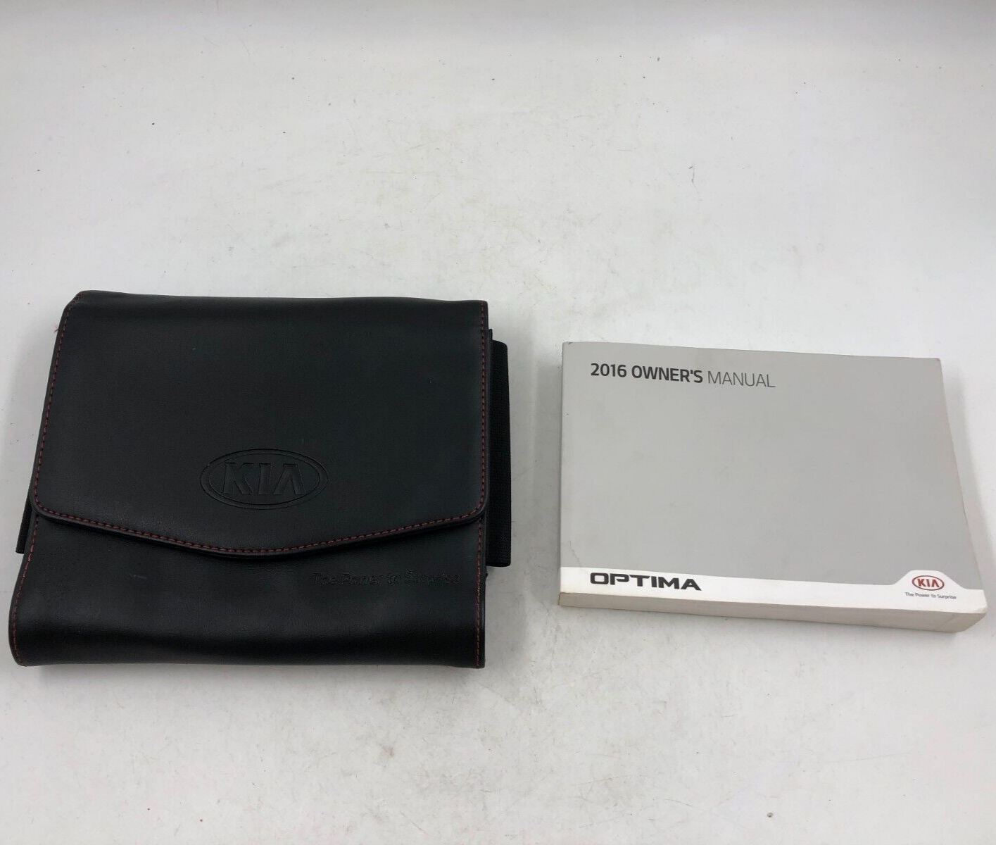 2016 Kia Optima Owners Manual with Case OEM A04B33005