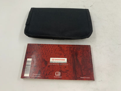 2009 Dodge Journey Owners Manual with Case OEM C03B36005
