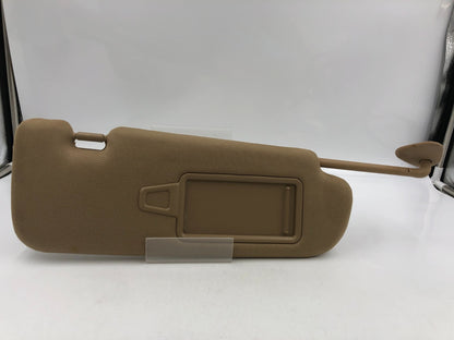 2011-2015 Hyundai Sonata Passenger Sun Visor Tan OEM D01B25064