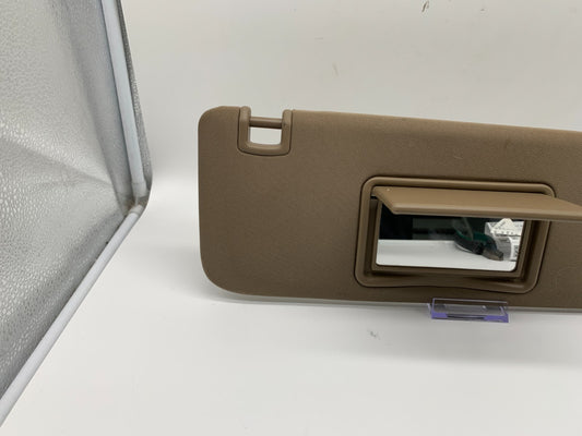 2004-2012 Chevrolet Malibu Passenger Sun Visor Brown OEM B01B13033