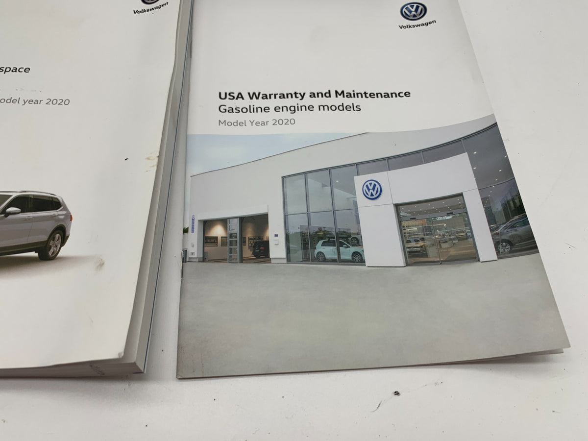 2019 Volkswagen Tiguan Tigan Allspace Owners Manual Set with Case OEM B01B04049