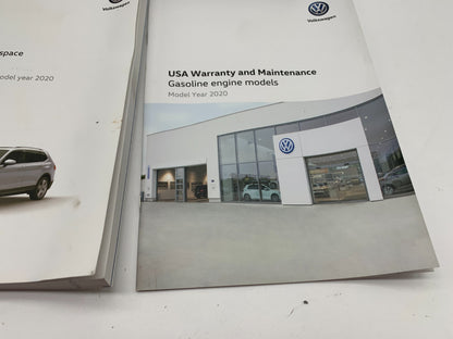 2019 Volkswagen Tiguan Tigan Allspace Owners Manual Set with Case OEM B01B04049