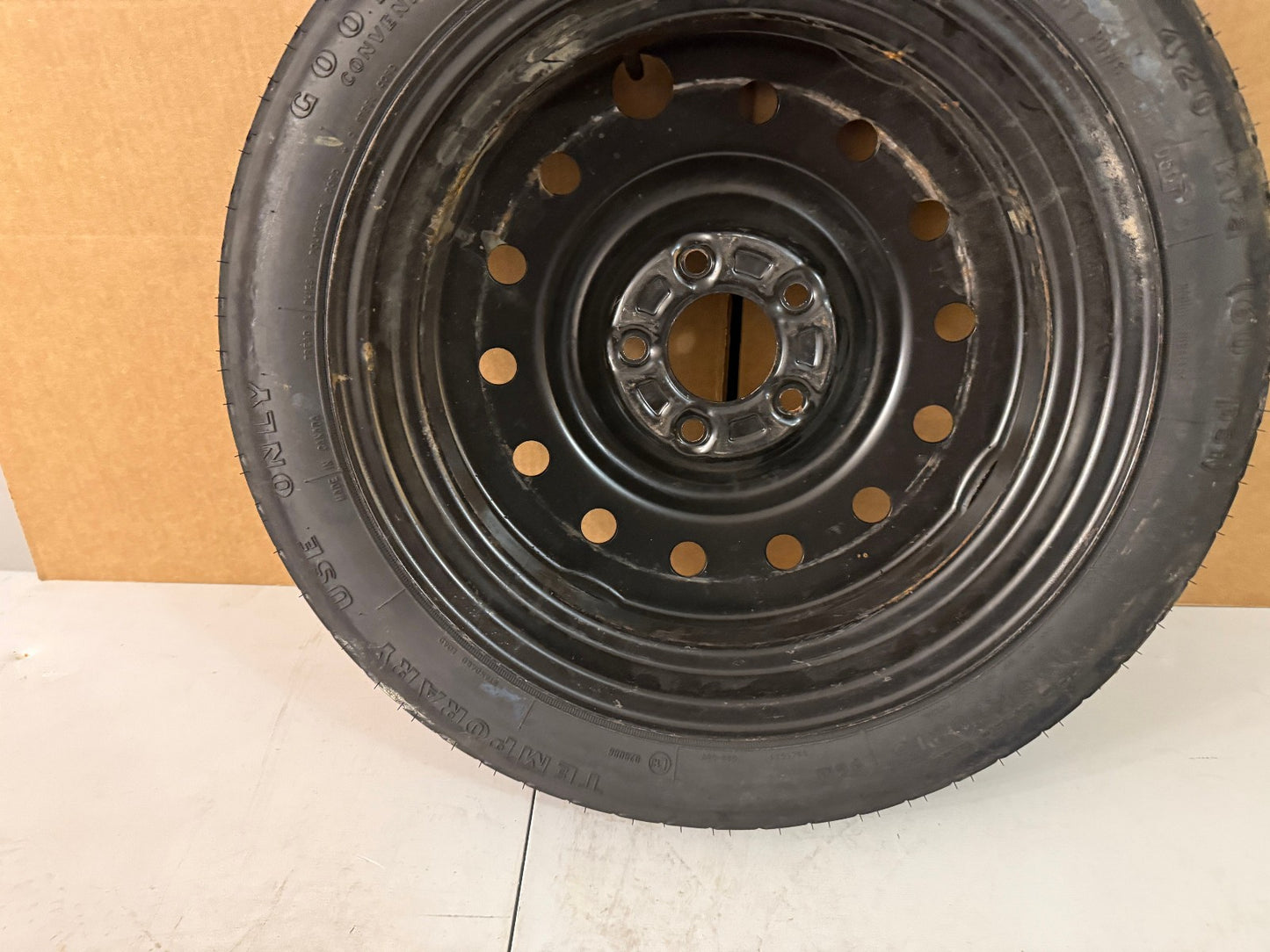 2003-2007 Cadillac CTS Spare Tire 16" Compact Donut with Jack Kit T125/70R16 OEM