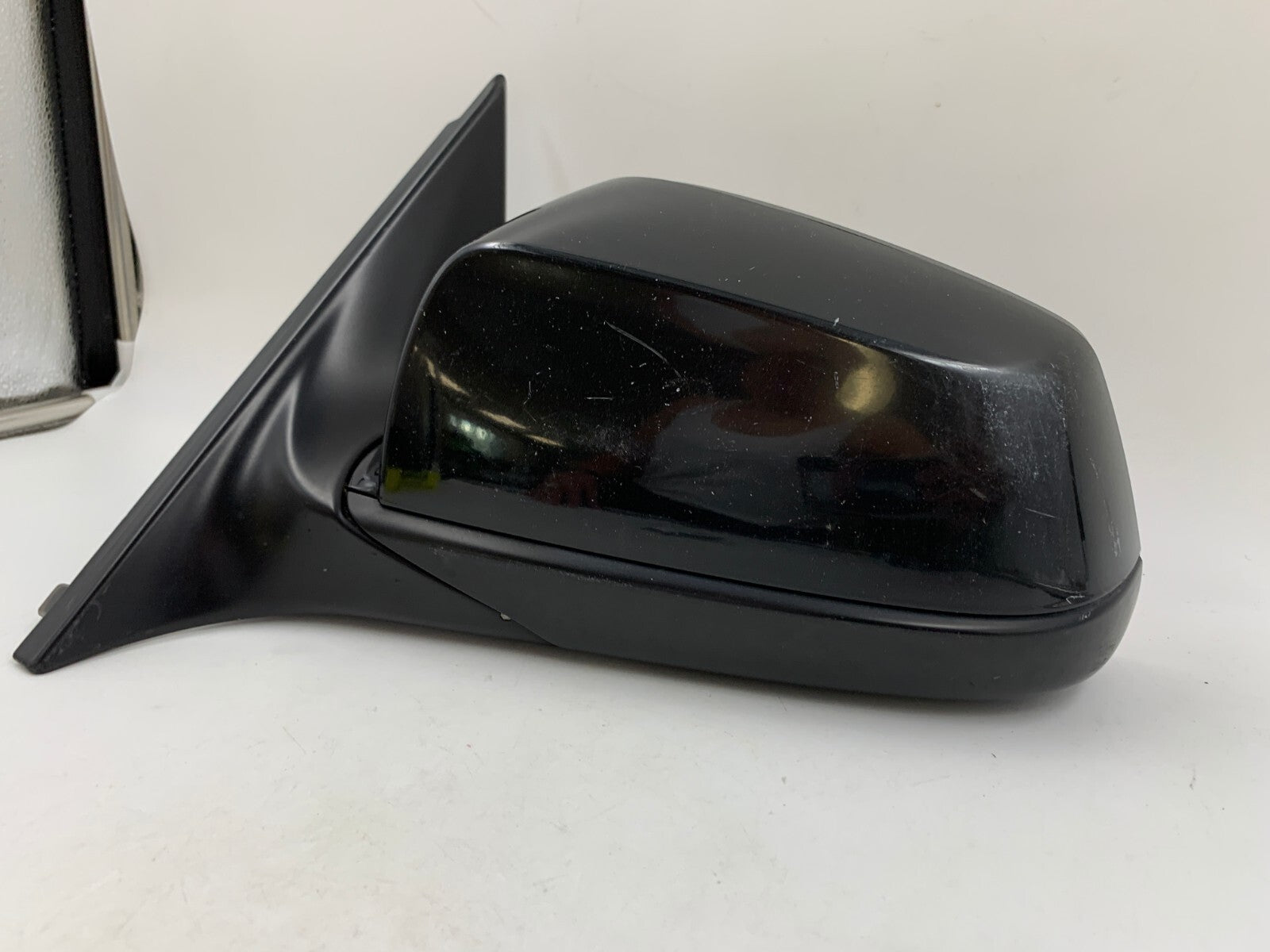 2009-2012 BMW 750i Driver Side View Power Door Mirror Black OEM D01B18075