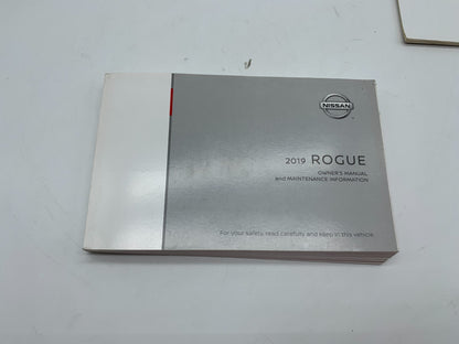 2019 Nissan Rogue Owners Manual Set OEM C03B08007