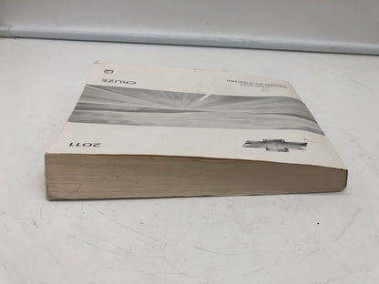 2011 Chevrolet Cruze Owners Manual OEM B03B44013